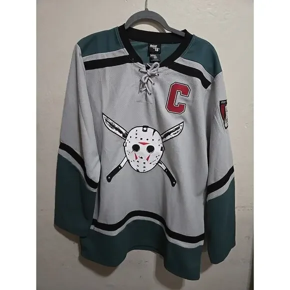 Friday the 13th Jason Hockey Jersey Medium NEW - Picture 3 of 7